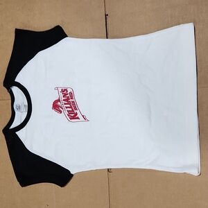 Killians Irish Red Lager Women's Raglan Alstyle Tee - Size Small